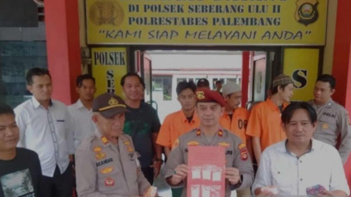 Polisi Tangkap 3 Bandar Narkoba di Palembang