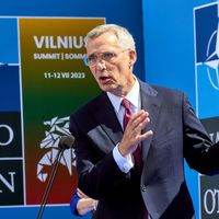 Dismissing Accusations of Double Standards, NATO Secretary General: The Situation in Gaza and Ukraine is Different