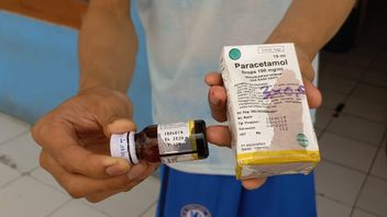 タンゲラン市保健局は、期限切れのパラセタモール薬を与えるためにポシャンドゥの役員の過失があったことを認めます