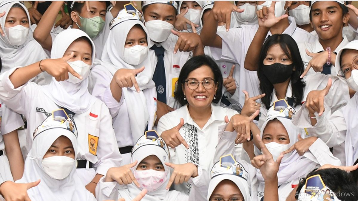 Sri Mulyani Happy National Education Day: Budget Realization Already Rp119 Trillion