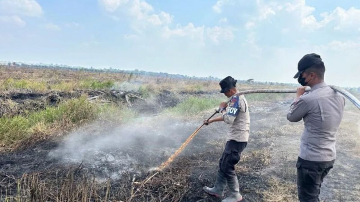 Usai 3 Pekan di Garis Depan Karhutla Rokan Hilir, Ipda Donald Gugur dalam Tugas