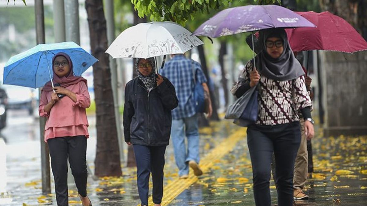 Le temps à Jakarta mardi 14 mai, Alerte aux pluies de foudre à Jaksel, Jaktim et Jakbar