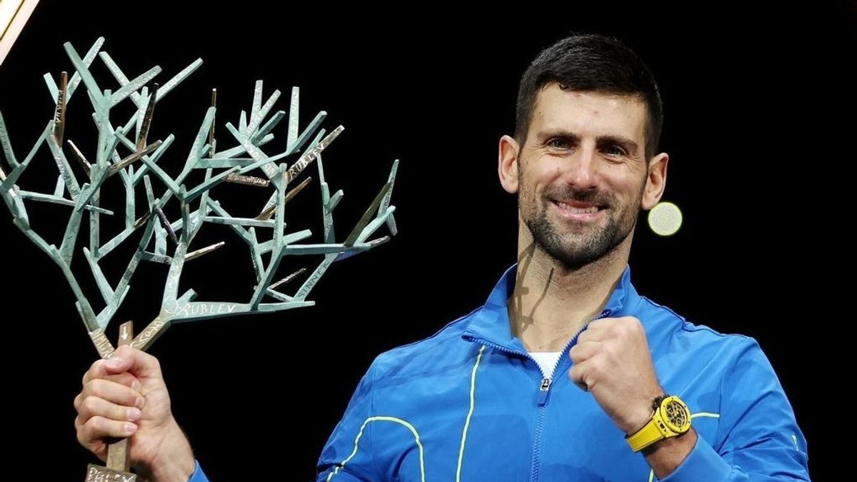 Novak Djokovic Koleksi 40 Gelar Masters Setelah Juara di Paris