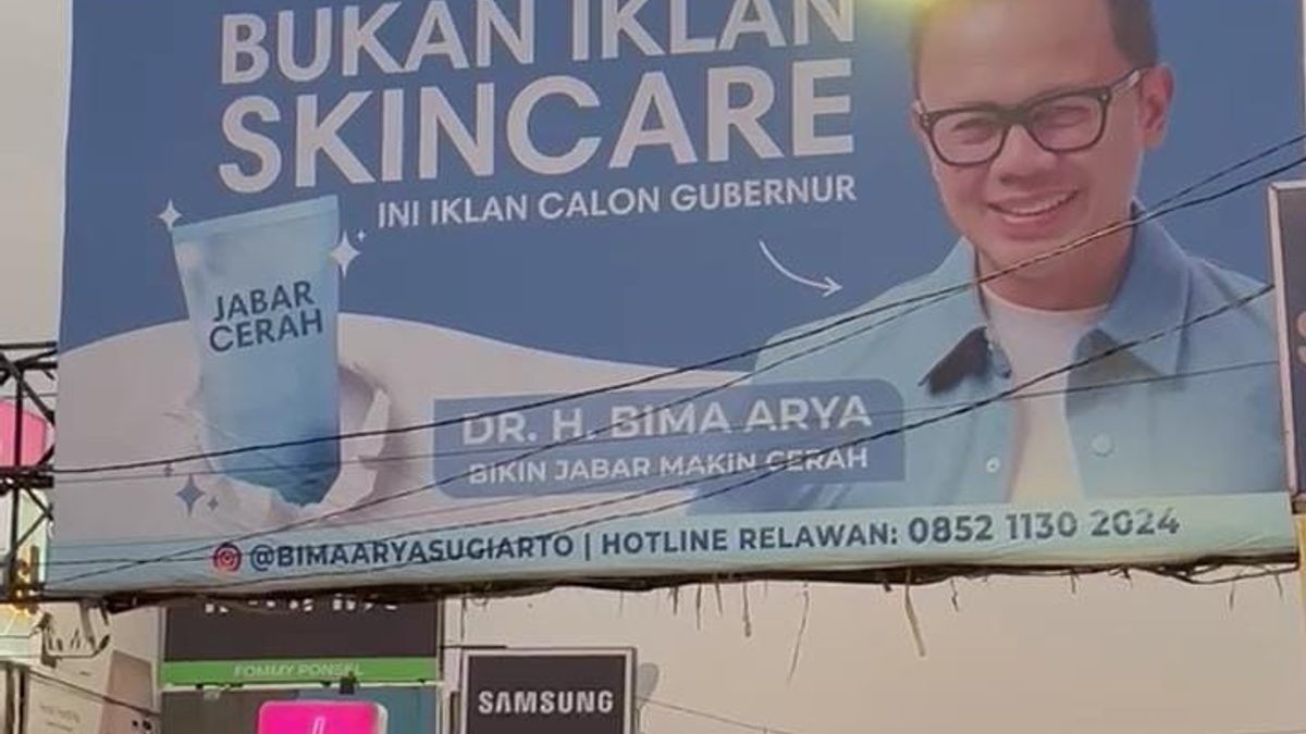 Not A Skincare Advertisement, Bima Arya Usung Jabar Bright In The 2024 West Java Gubernatorial Election