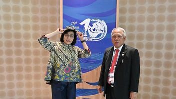 Using A Lusuh Hat Belonging To The Minister Of PUPR, Sri Mulyani: Suitable For Using Legendary Goods, Mr. Bas?