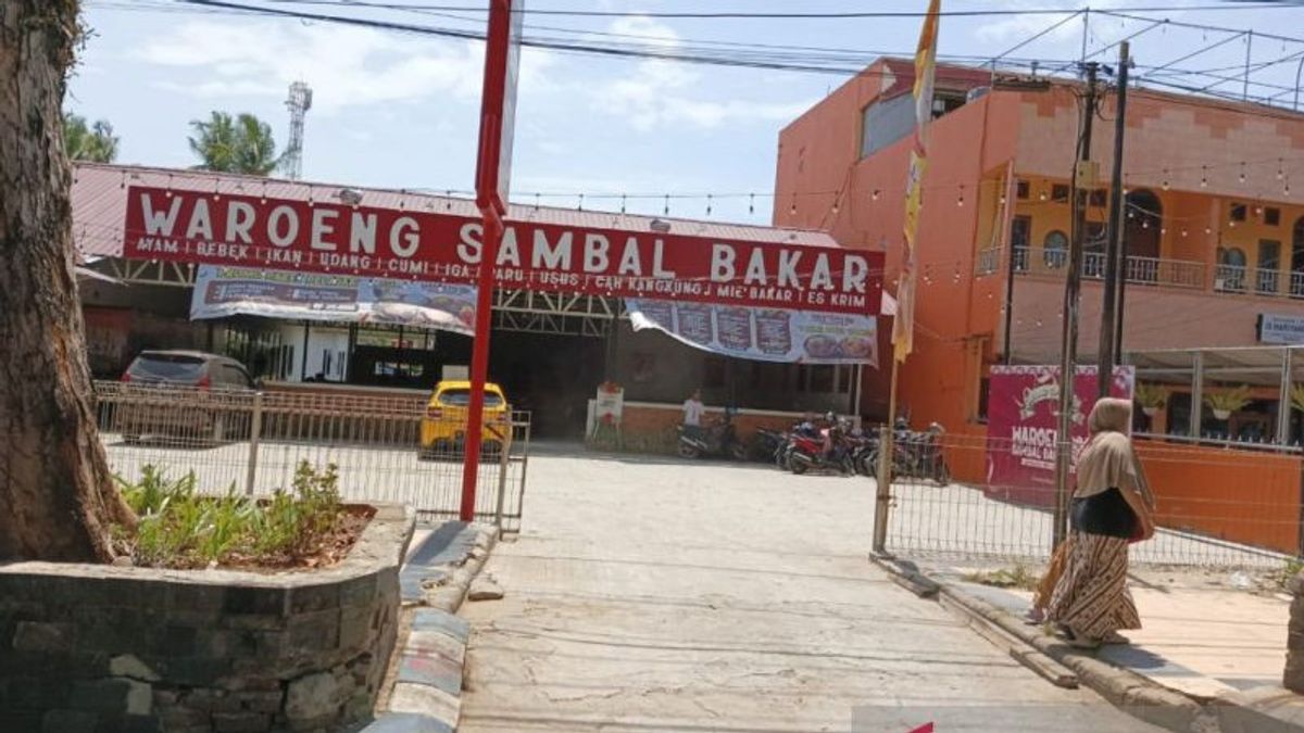 市民抗议,因为臭臭,Waroeng Sambal Bakar Bengkulu承认他根据DLH的建议建造了排水系统