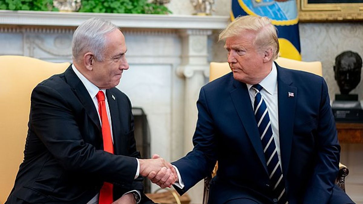 Trump Bakal Bicara dengan PM Israel Netanyahu