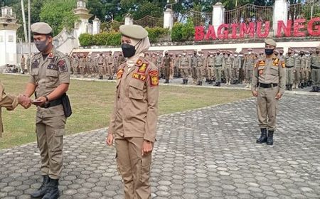 Perpanjang Kontrak 371 Personel Satpol PP, Bupati Merangin Jambi Berikan Pesan: Jangan Gembira Dulu