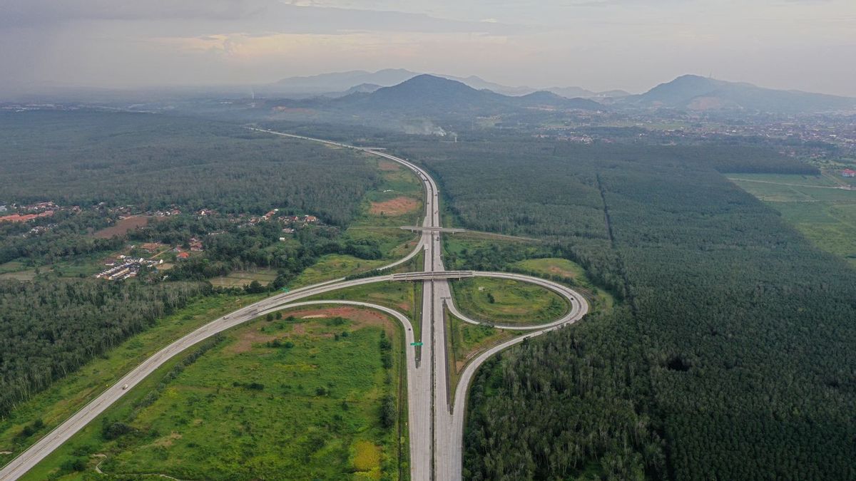 The Trans Sumatra Toll Road Is Crossed By 202,614 Vehicles During The Easter Holiday