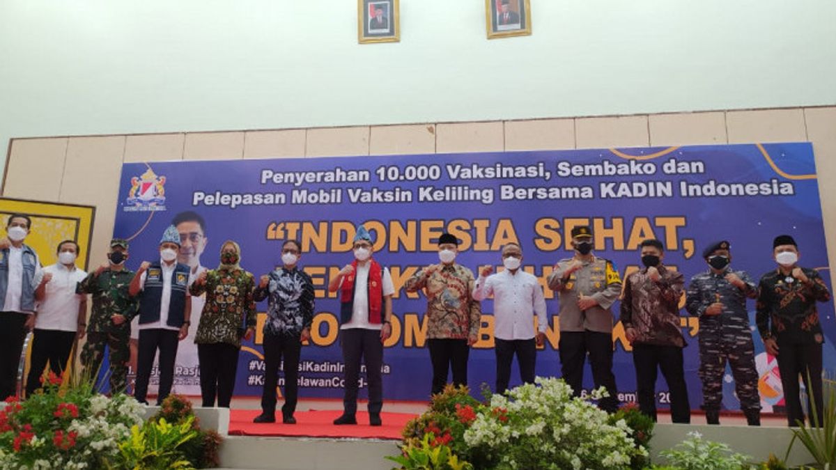 Bonne Nouvelle, Kadin Fournit 10 000 Doses De Vaccin Sinopharm Pour Bengkulu