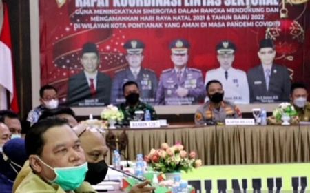 Amankan Natal 2021, Polresta Pontianak Dirikan Sembilan Pos