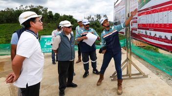 Basuki Tinjau Progres Jalan KIPP 1B dan 1C IKN, Pembangunan Capai 10 Persen