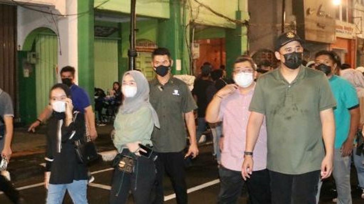 Walikota Medan Bobby Nasution Sidak Kesawan City Walk, Warga Kaget