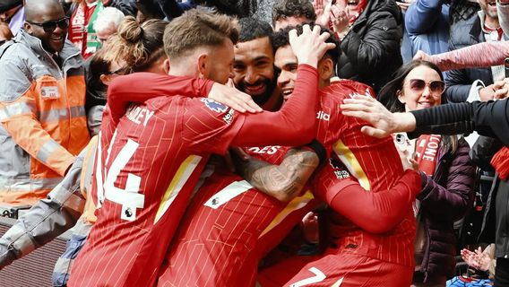 Sisakan 5 Laga, Hitung-hitungan Liverpool Amankan Juara Liga Inggris 2024/2025