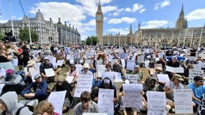 466 Warga London Demo Dukung Palestine Action Ditangkap, Diancam Pasal Terorisme Inggris
