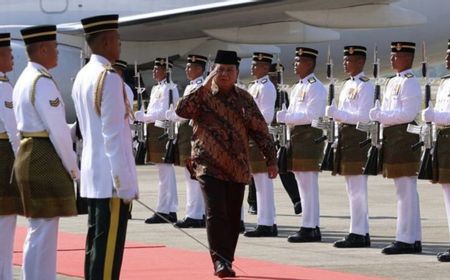 Prabowo Tiba di Malaysia Siap Bahas Penguatan Bilateral 2 Negara