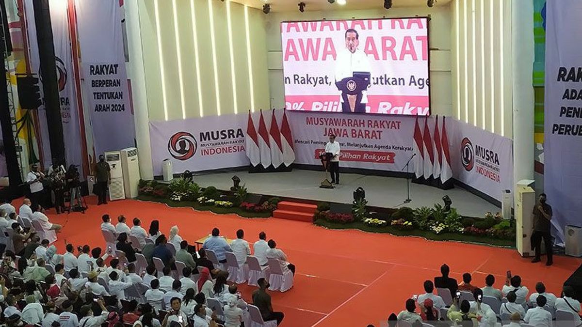 Jokowi Volunteer Consultative Consulates Choose Ganjar Pranowo And Sandiaga As Candidates For Presidential Candidates 2024