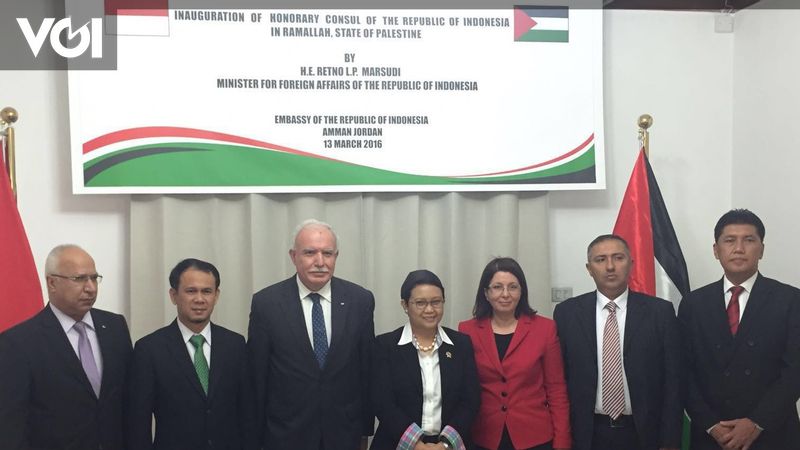 Untuk memperingati hari ini, Indonesia membuka Kedutaan Besar Kehormatan pertama untuk Palestina di Ramallah pada 13 Maret 2016.