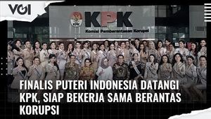 VIDEO: Sebanyak 45 Finalis Puteri Indonesia 'Geruduk' Gedung KPK, Ada Apa?