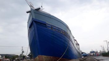 Kapal Ikan Vietnam Barang Bukti yang Diduga Dijual Diamankan di Semarang