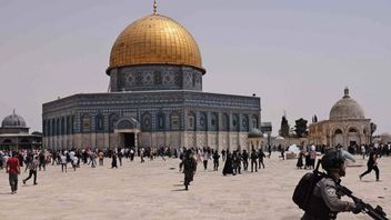 120 Warga Yahudi Fanatik menyerbu Masjid Al-Aqsa, Sempat Berkeliaran Didampingi Polisi Israel