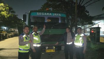 Driver of a Truck Trailer that went Viral against the Flow on Cacing Road was Arrested by Jakut Police