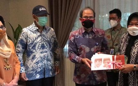 Risma Kunjungi Ahli Waris Keluarga Bung Karno untuk izin Penggunaan Foto Rupiah Emisi 2022