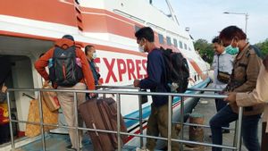 Arus Balik Belitung; Penumpang di Pelabuhan Tanjung Pandan Menurun pada H+5 Lebaran