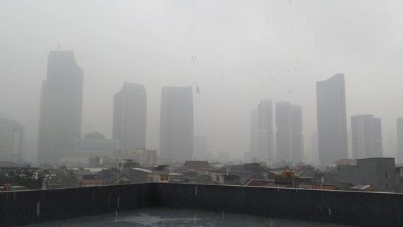 Alerte, BMKG S’attend à De La Pluie Et De La Foudre Dans Trois Zones De Jakarta