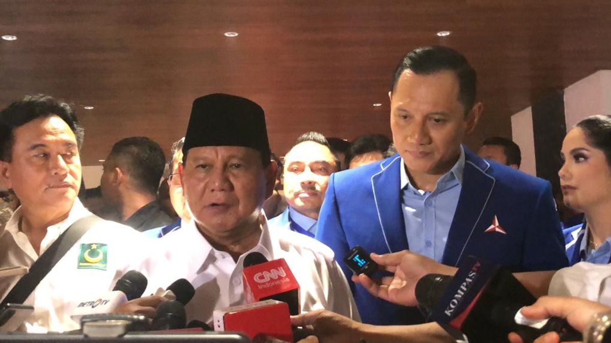 Supporting Presidential Candidates, AHY Asks Prabowo To Participate In Carrying Out The Democratic Change Agenda