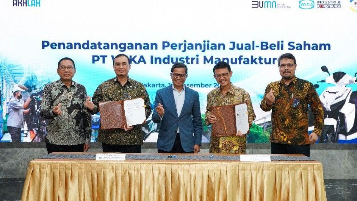 Indonesia Battery Corporation Ambil Alih Sebagian Saham Produsen Motor Listrik Gesits dari WIKON