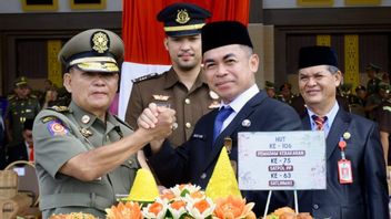 Pj. Sekprov Bustan Pimpin Apel Kesiapsiagaan Nasional se-Kaltara