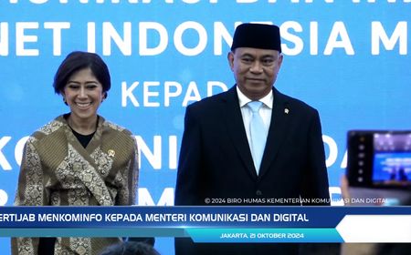 Serah Terima Jabatan, Meutya Janji Teruskan Program Kominfo Terdahulu