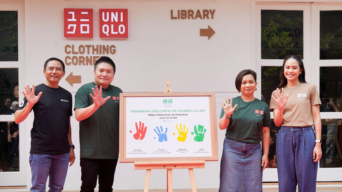 Maudy Ayunda Dukung Anak-Anak Lewat Peresmian Clothing Corner dan Peremajaan Perpustakaan