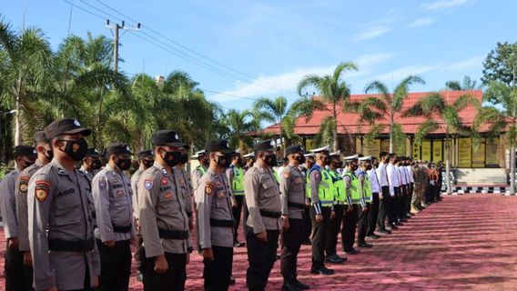 159 Personel Polri dan TNI Dikerahkan untuk Amankan Pilkades Serentak di Mukomuko