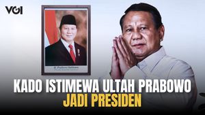 Alors le président, le plus beau cadeau d’anniversaire Prabowo, Ridwan Kamil Sorte félicitations