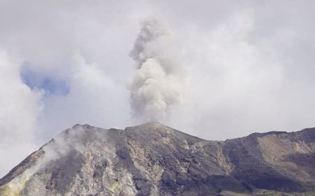 Erupsi Setinggi 700 Meter Terjadi di Puncak Gunung Ile Lewotolok