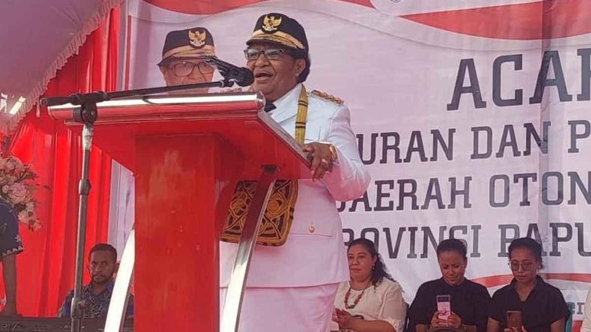 PJ The Governor Of Central Papua Asks Residents To Protect Security: Don't Be Provoked By Hoaxes