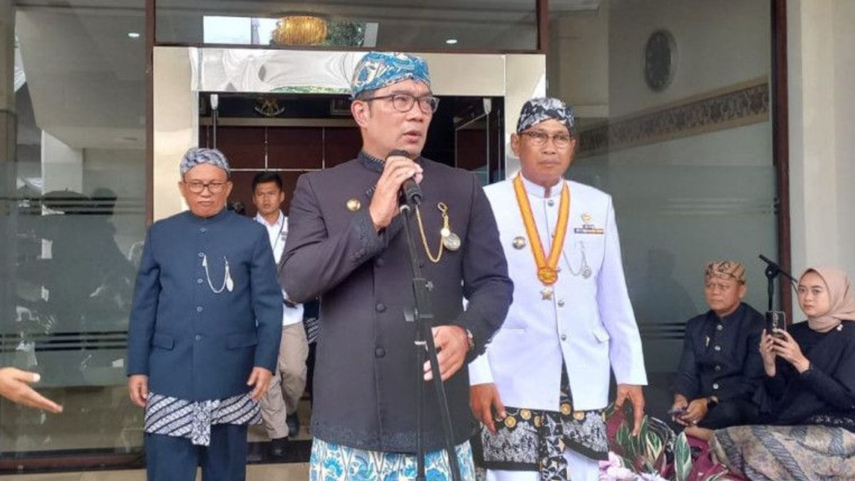 The Governor Of West Java Has Prepared The Name Of The Acting Mayor Of Tasikmalaya