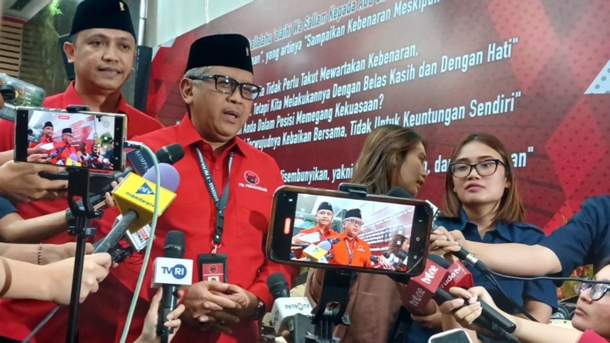 Soal Posisi PDIP di Pemerintahan Prabowo, Hasto: Tidak Ada Kader di Jajaran Kabinet Merah Putih