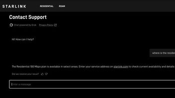 SpaceX Integrates Grok Chatbot to Starlink Official Site
