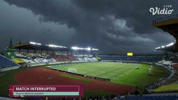 Cuaca Buruk Buat Laga Senegal U-17 vs Polandia U-17 di Stadion Si Jalak Harupat Dihentikan