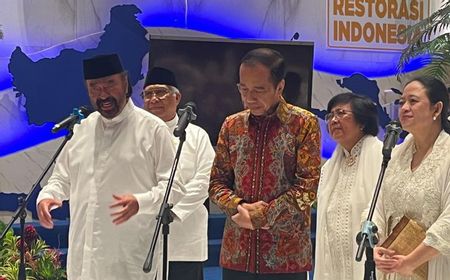 Jokowi Tanya Puan Hasil Pengesahan RUU TNI Saat Bukber NasDem