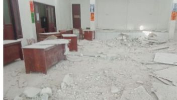 pbd Bpbd Enregistré 2 résidents blessés par le tremblement de terre M 6,6 Sarmi Papouasie