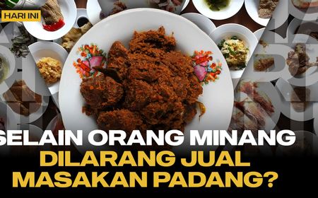 VOI Hari Ini: Viral Selain Orang Minang Dilarang Buka Restoran Padang, Benarkah?