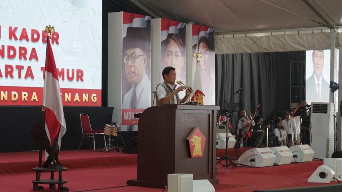 Gerindra Reminds Its Cadres Not To Convey Negative Narratives Attack Other Presidential Candidates
