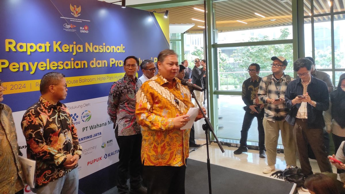 Airlangga Said 41 PSN Projects Will Be Completed This Year