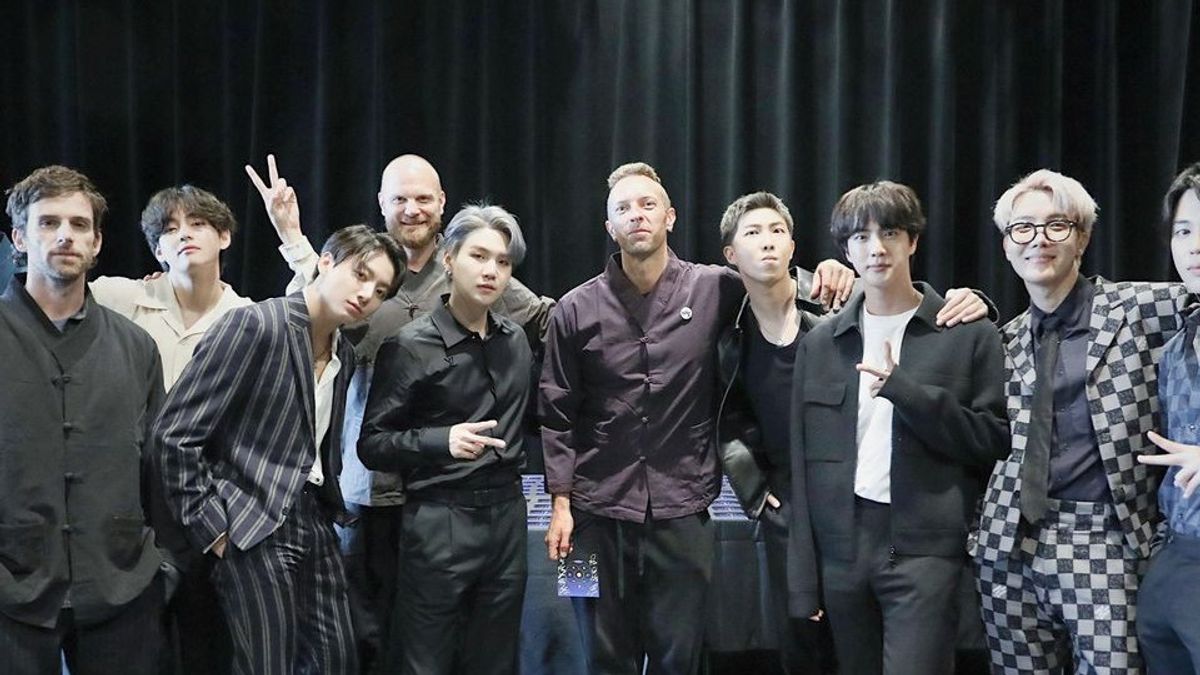 Berduet, Coldplay dan BTS Rilis Lagu Kolaborasi My Universe