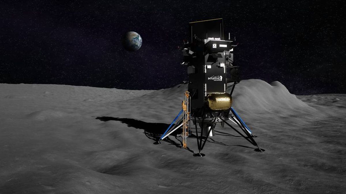 La NASA Enverra Bientôt Des Robots D’atterrissage Pour Forer De La Glace Sur La Lune