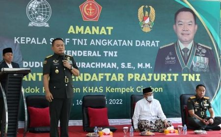 Jenderal Dudung Kembali Suarakan Rekrut Santri dan Santriwati Jadi Prajurit TNI: Yang Hafiz Alquran Jadi Prioritas